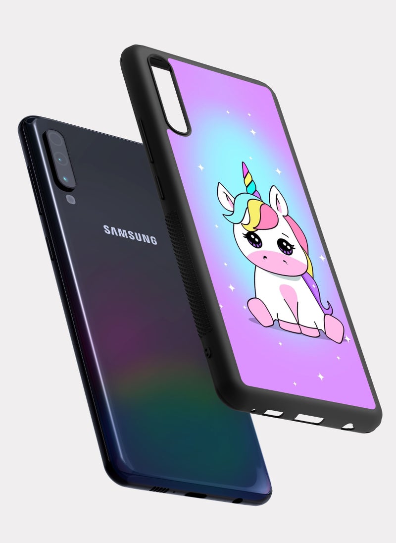 PXLAAT Samsung Galaxy A70 case cover Unicorn - Image 2
