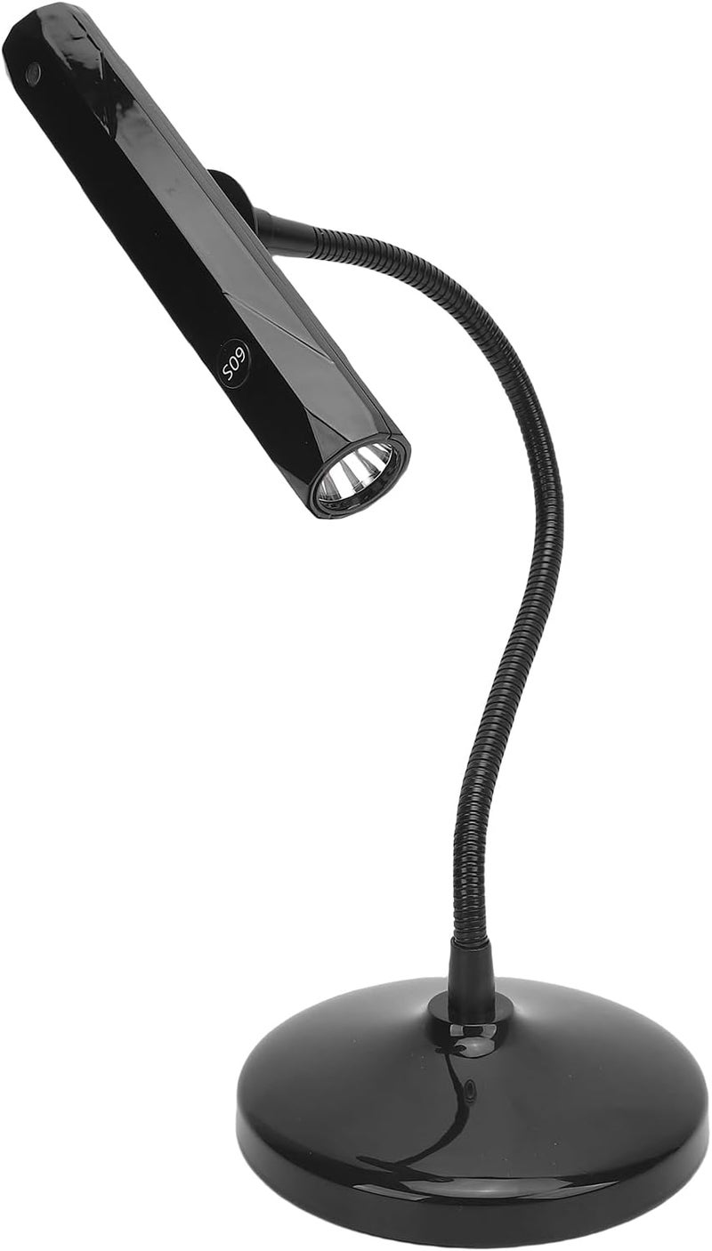 Nail Lamp, LED Gel Nail Light 9W with 360 Degree Rotating Gooseneck 60S Timer for Home and Salon Use (Violet Light) - Image 1