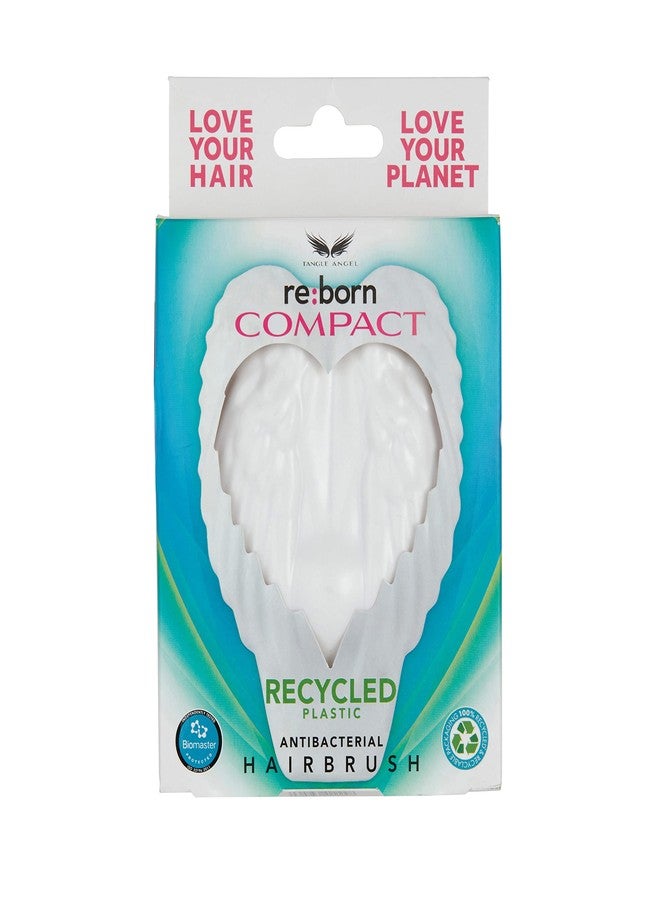 Tangle Angel Essential ReBorn Hair Brush White and Fuchsia - Image 2