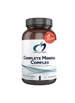 Designs for Health Complete Mineral Complex - Essential + Trace Minerals Supplement with Magnesium Malate, Chromium, Zinc + More - Iron-Free Multi Minerals Blend - Vegan + Gluten Free (90 Capsules) - pzsku/Z81F5B45C067CC97A9786Z/45/_/1739864951/aed7b843-e0fb-4138-a1e9-2eb9ea165f90