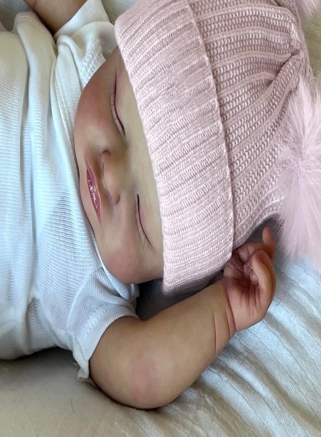 Anano Lifelike 50cm Silicone Reborn Doll - Realistic Baby Girl with Anatomical Details, Newborn Gift for Ages 3+ - Image 3