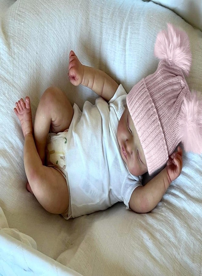 Anano Lifelike 50cm Silicone Reborn Doll - Realistic Baby Girl with Anatomical Details, Newborn Gift for Ages 3+ - Image 4