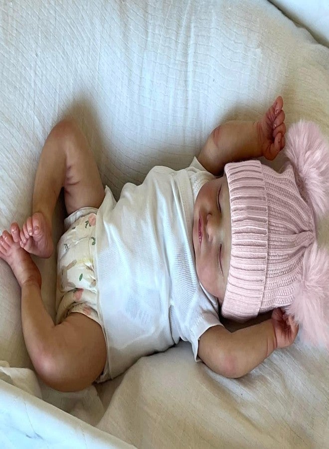 Anano Lifelike 50cm Silicone Reborn Doll - Realistic Baby Girl with Anatomical Details, Newborn Gift for Ages 3+ - Image 1
