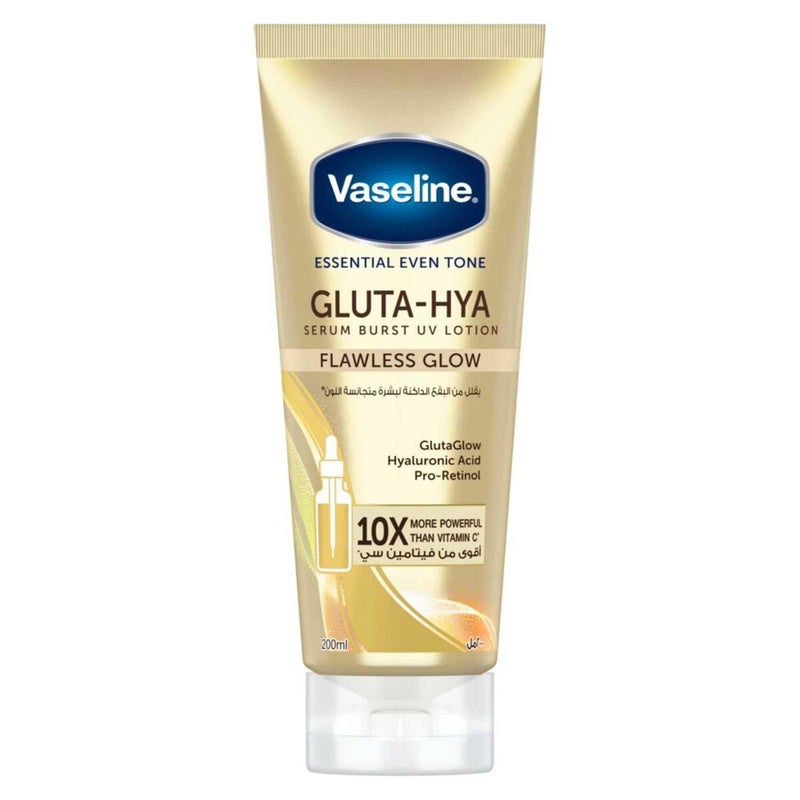 Vaseline Gluta-Hya Radiant Serum-Infused Body Lotion 200ml – Deep Moisturizing & Glow-Boosting Formula - Image 1