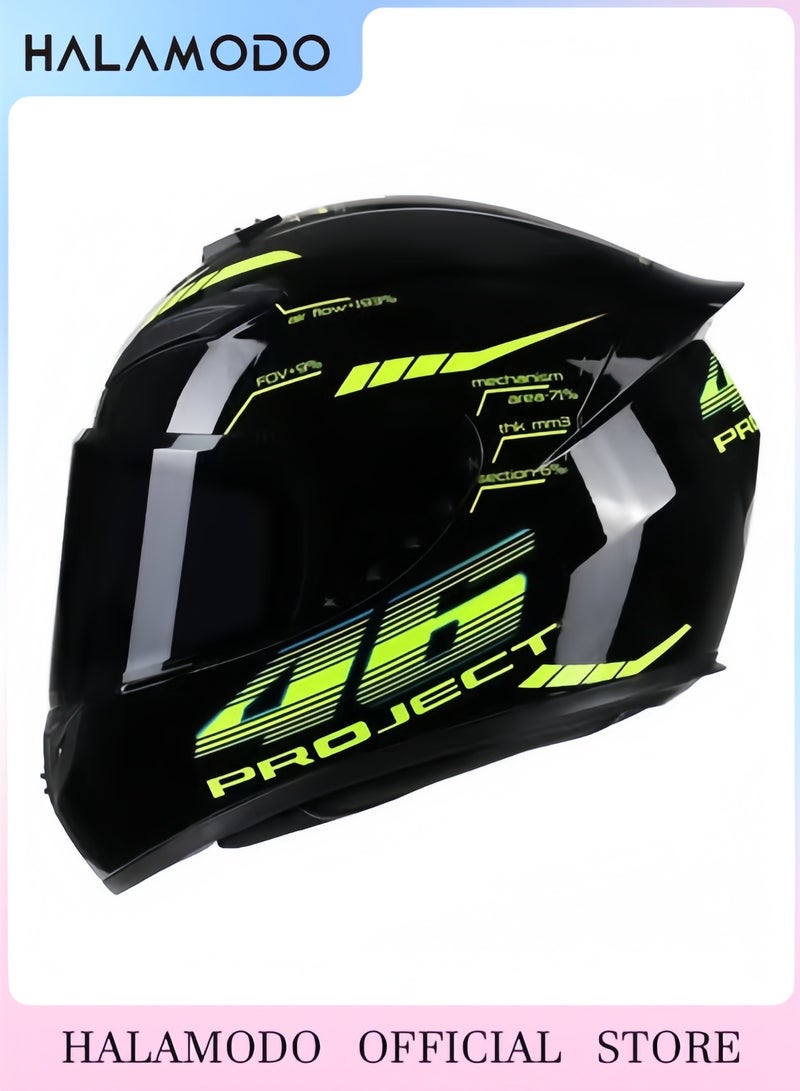 Halamodo Motorcycle Helmet Full Face Cover - Image 1