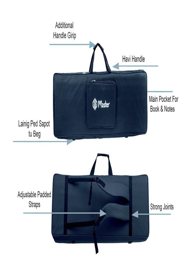 GIG Master Keyboard Bag/Cover/Case for Casio SA-80, SA-81, 44 Keys Mini Keyboard Cover(Blue) - Image 5