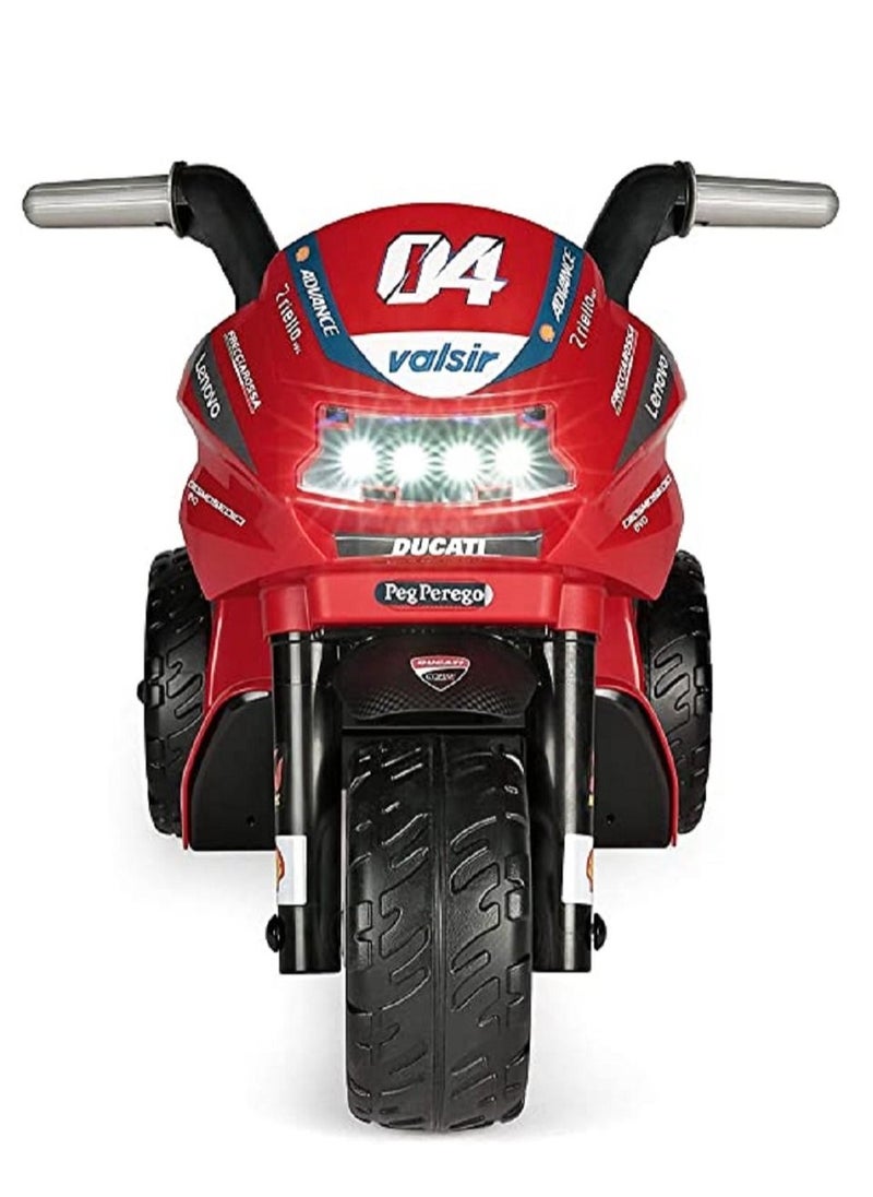 Peg Perego Mini Ducati Evo Bike - Red  - Image 3