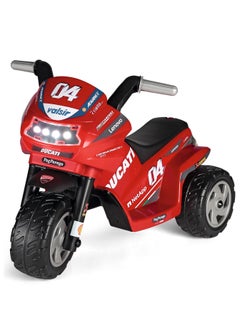 Peg Perego Mini Ducati Evo Bike - Red  - Image 1