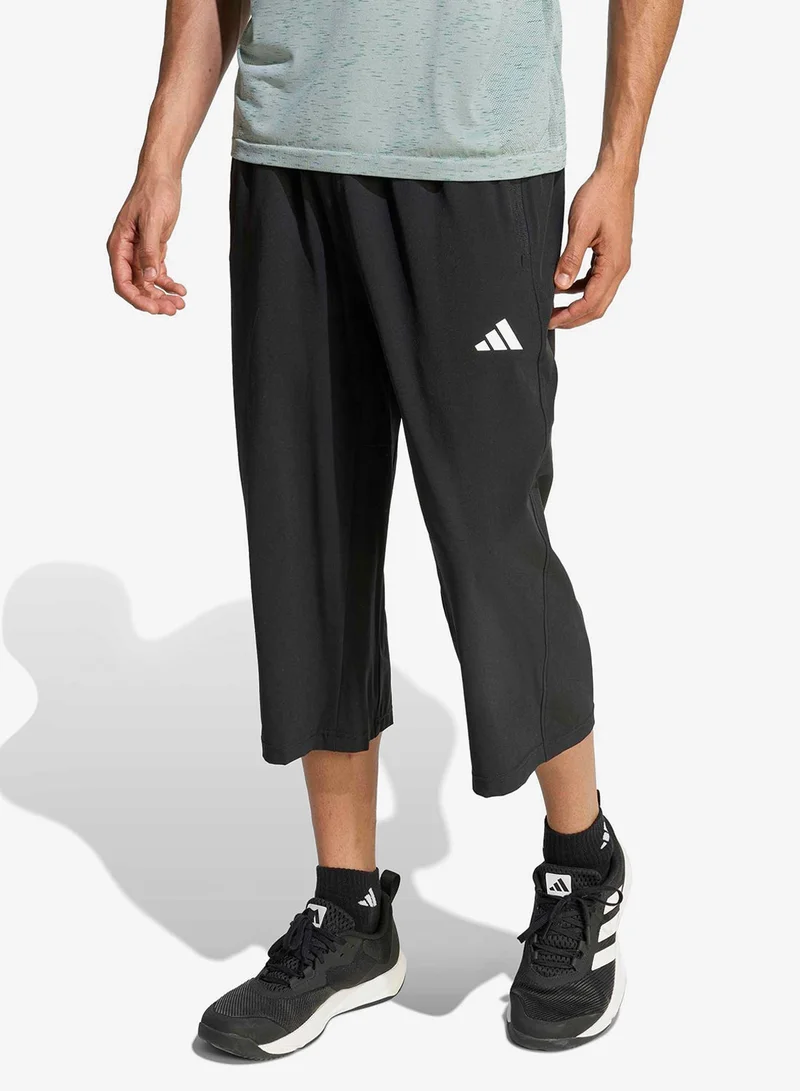 اديداس بنطال WORKOUT ESSENTIALS FLEX WOVEN 3/4