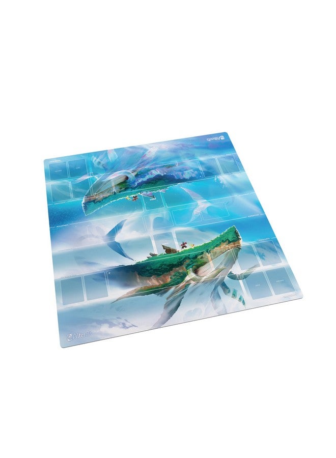 Gamegenic حصيرة لعبة Altered Prime MAT XL - حصيرة لعب معتمدة رسمياً للاعبين اثنين بتصميم مضاد للانزلاق، سطح فائق النعومة، مناطق محددة، وسادة ناعمة، فن ملون كامل، 70x75 سم، مصنوعة بواسطة Gamegenic - Image 1