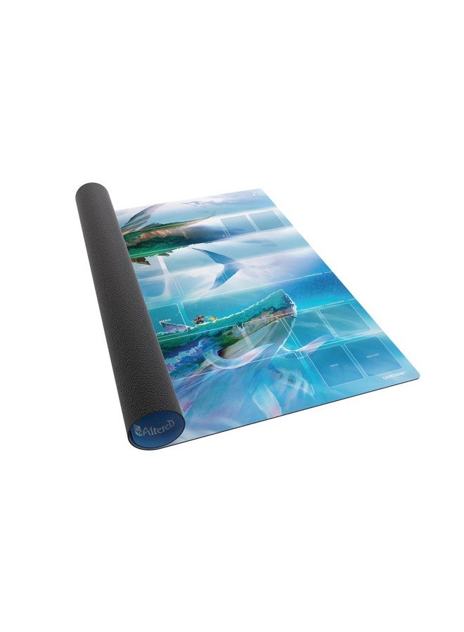 Gamegenic حصيرة لعبة Altered Prime MAT XL - حصيرة لعب معتمدة رسمياً للاعبين اثنين بتصميم مضاد للانزلاق، سطح فائق النعومة، مناطق محددة، وسادة ناعمة، فن ملون كامل، 70x75 سم، مصنوعة بواسطة Gamegenic - Image 3