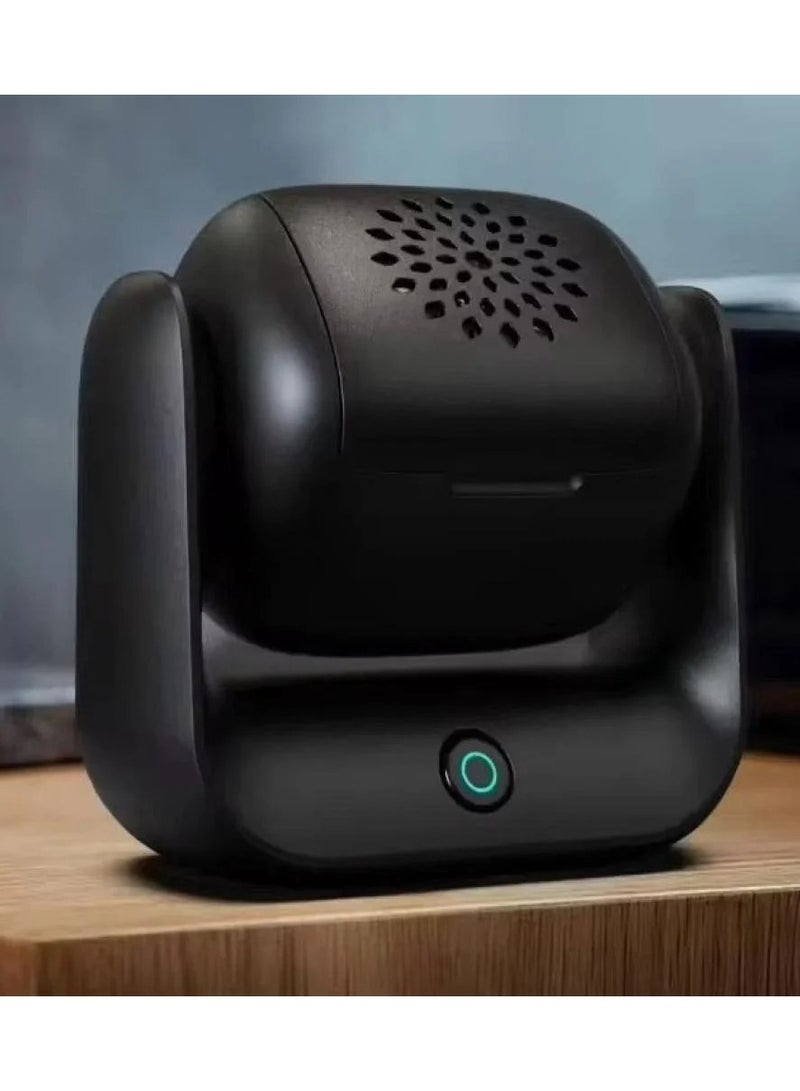 Denx Electric Incense Burner, Portable Electric Incense Burner with 90 Degree Adjustable Lid and LED Indicator - Image 2