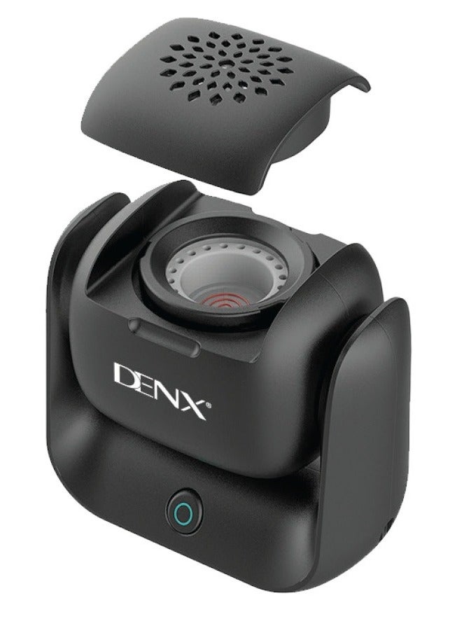 Denx Electric Incense Burner, Portable Electric Incense Burner with 90 Degree Adjustable Lid and LED Indicator - Image 1