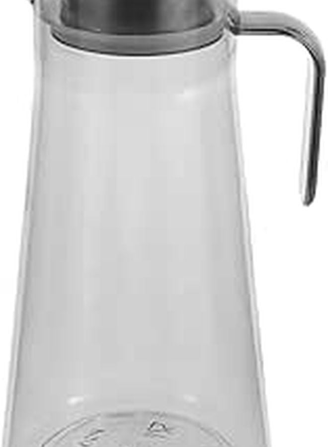 Acrylic 1 5L Cold Water Pitcher With Steel Lid For Hot And Cold Beverages Home Bar Use - Image 1