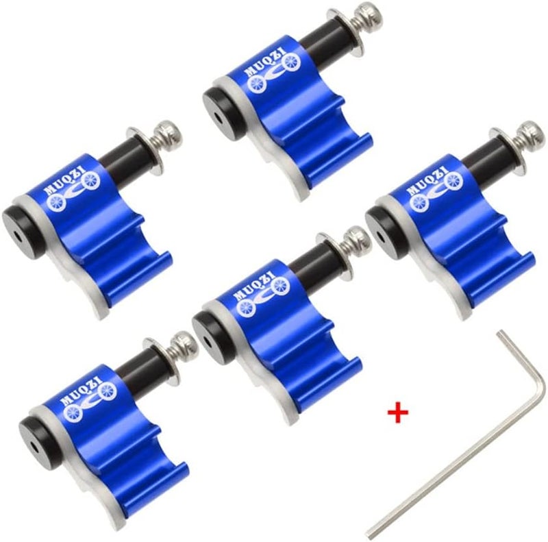 woobles 5pcs/set Mountain Bike Aluminum Alloy Fuel Line Tube Conversion Fixed Seat Frame over Wire Guide Plate Accessories - Image 1