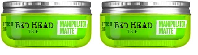 TIGI TIGI Styling Gel For Short to Medium Hair Mini Manipulator 212 Fl Oz  2 Pack Firm Hold Matte Finish with Bold Texture Texturizing Product for Men and Women Travel Size Tropical Fruit Scent