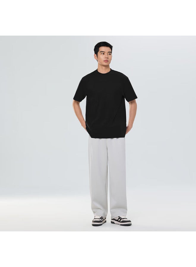 Markless 7a Antibacterial T-shirt For Men, Loose-fitting Short Sleeve For Summer, 3645 Starry Sky Black New Size L - Image 2