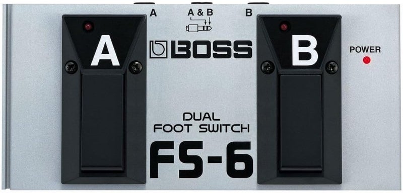 BOSS FS-6 Latched & Unlatched Dual Foot Switch for Musical Instruments