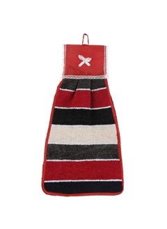 Kuber Industries Kuber Industries Cotton Napkin | Washbasin Hanging Napkin | Kitchen Towel with Ties | Napkin for Kitchen | Napkin for Bathroom | Lining Hand Towel for Kitchen | Pack of 4 | Multicolor  - Image 5