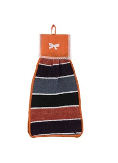 Kuber Industries Kuber Industries Cotton Napkin | Washbasin Hanging Napkin | Kitchen Towel with Ties | Napkin for Kitchen | Napkin for Bathroom | Lining Hand Towel for Kitchen | Pack of 4 | Multicolor  - Image 4