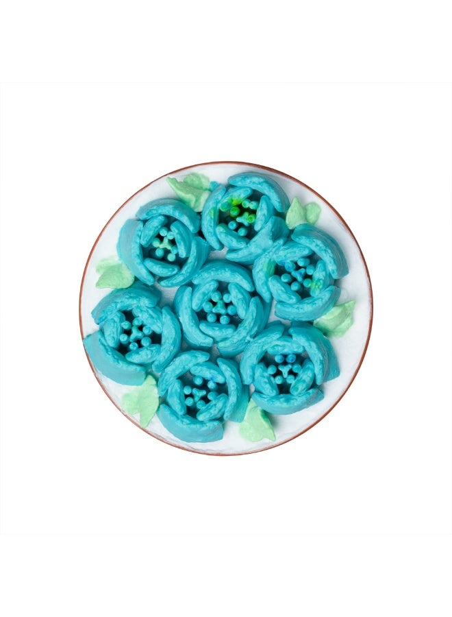 Restaurantware رأس أنابيب روسي، رأس أنابيب لتزيين كعكة الورد - #49، مقاوم للتآكل، رأس تزيين من الفولاذ المقاوم للصدأ لتزيين الكعك، قابل للغسل في غسالة الصحون، لتزيين الكب كيك، الكعك، أو البسكويت - Image 2