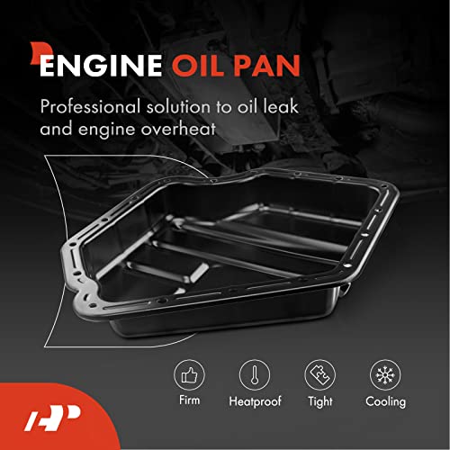 A-Premium Lower Engine Oil Pan Sump with Drain Plug Compatible with Dodge Grand Caravan 2011-2020 Journey Avenger Chrysler Town & Country 200 Ram C/V 3.6L - Image 2
