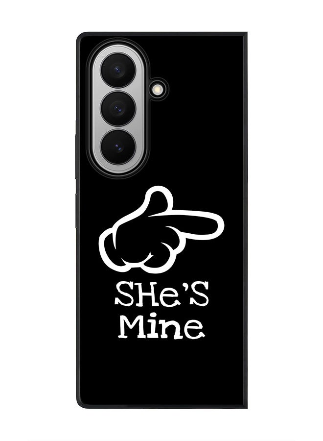 Stylizedd For Samsung Galaxy Z Fold7 Case,Slim fit Camera Protection, Shockproof Thin Phone cover  - She's mine