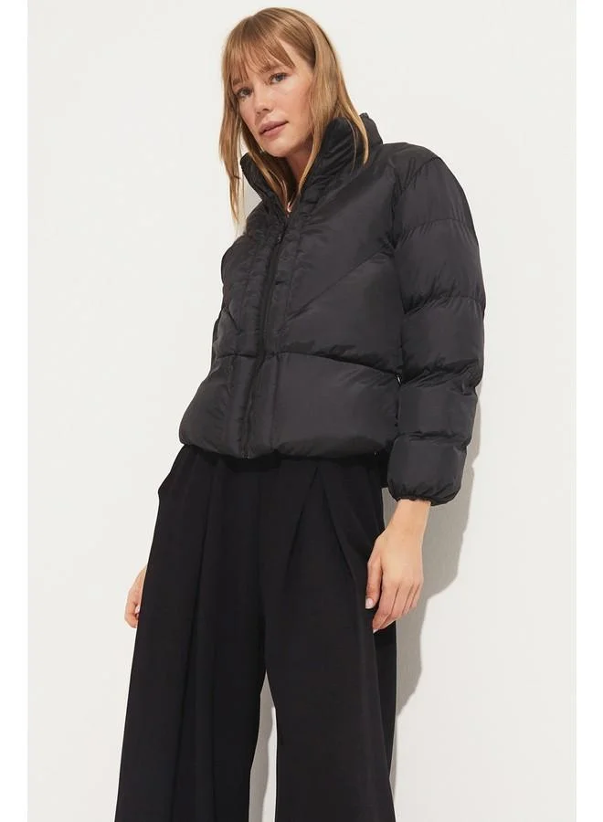 JUNE June Women Coat Black