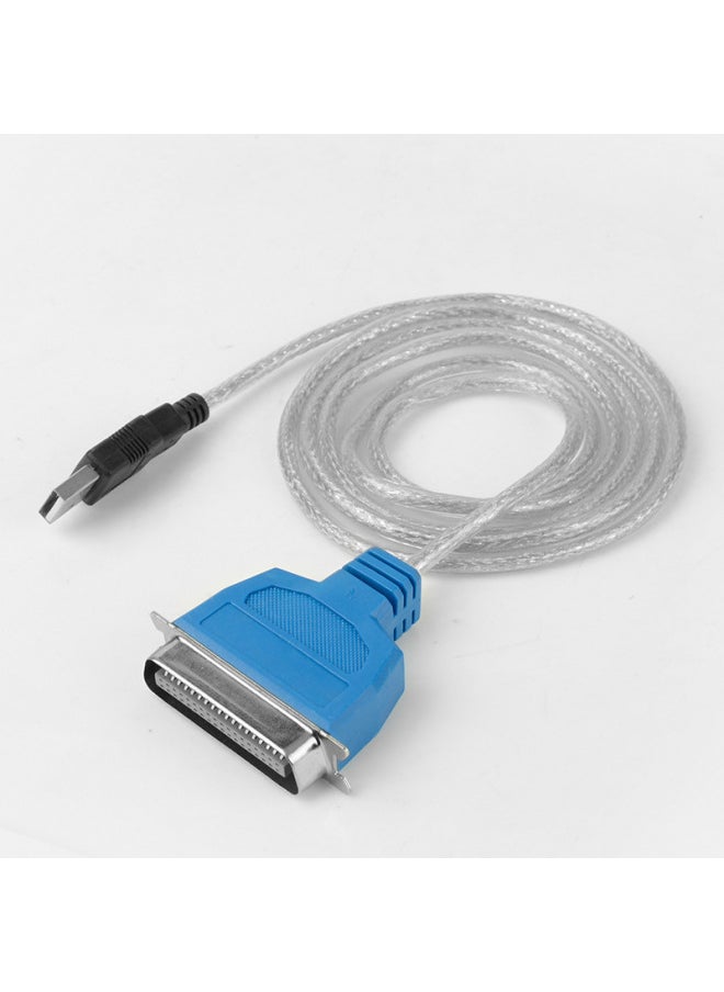 USB IEEE 1284 Printing Line Standard CN36 Interface USB To Parallel Line Connecting Line USB To 1284 Line-Length:1.5m