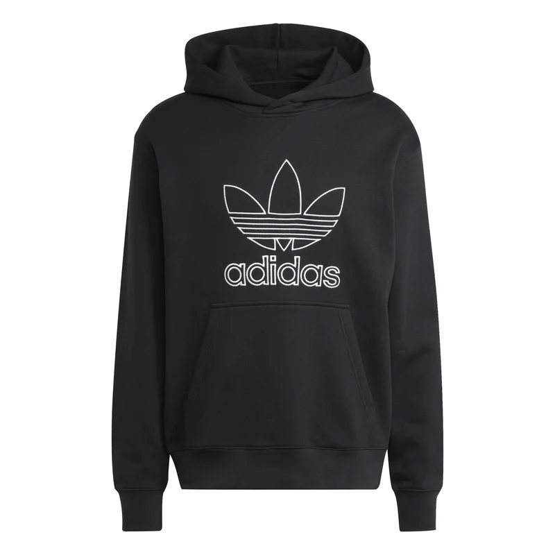 adidas سويت شيرت رجالي أسود OUTL TREF HDY Originals