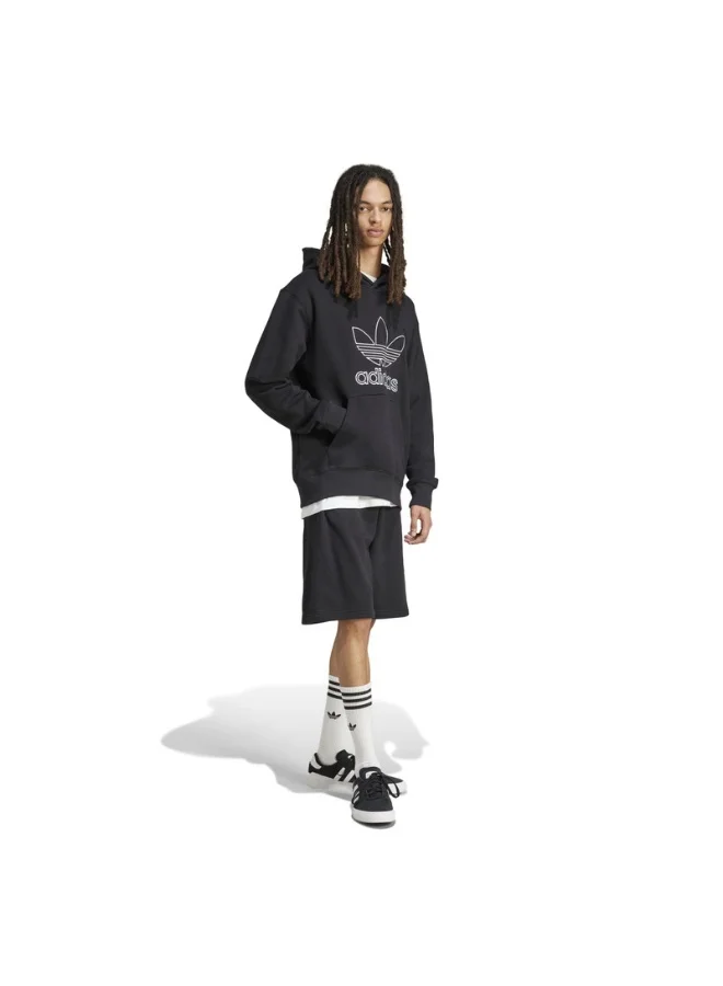 adidas سويت شيرت رجالي أسود OUTL TREF HDY Originals