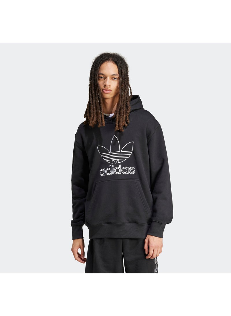 adidas Originals OUTL TREF HDY Black Originals Men SWEATSHIRTS - Image 1