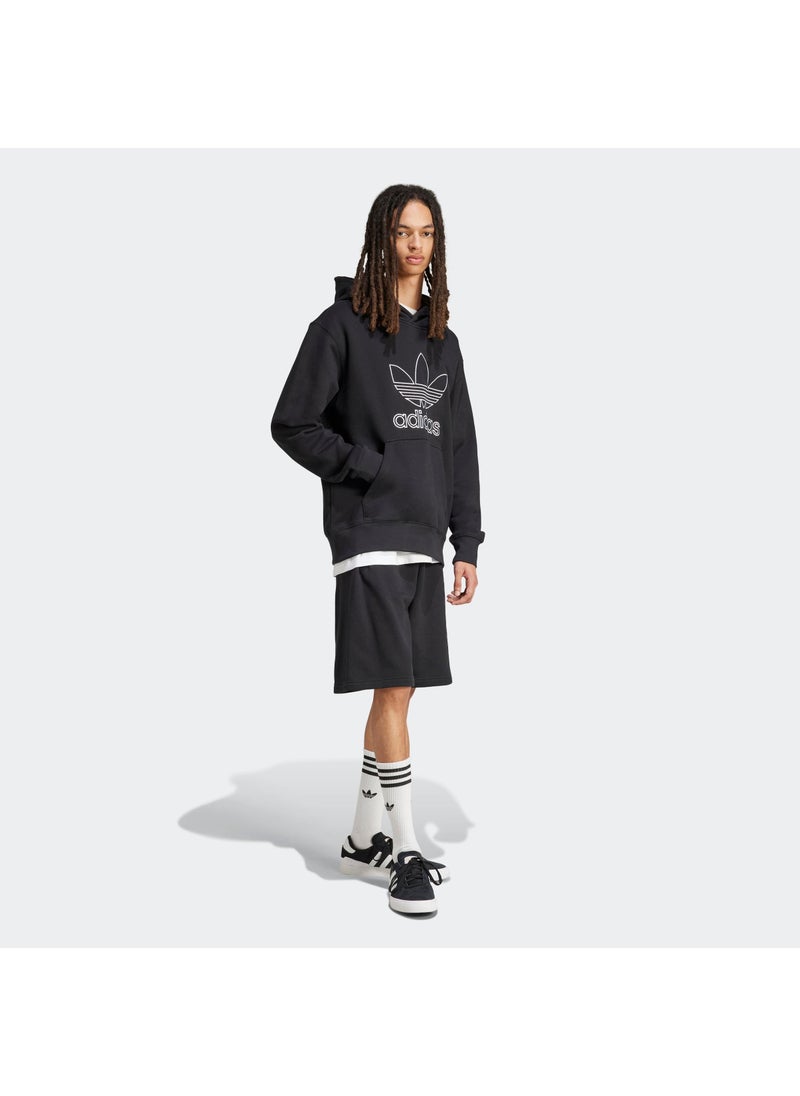 adidas Originals OUTL TREF HDY Black Originals Men SWEATSHIRTS - Image 5