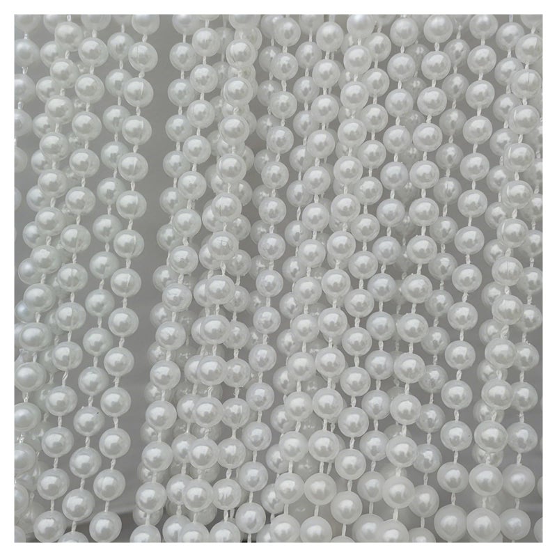 Okllen 60 Pack Faux Long Pearl Necklace for Women Fake Pearl Necklace Bulk 1920s White Faux Pearl Beaded Strand Necklace for Costume Party Jewelry Wedding Bridal Shower Tea Party Birthday Decor - Image 2
