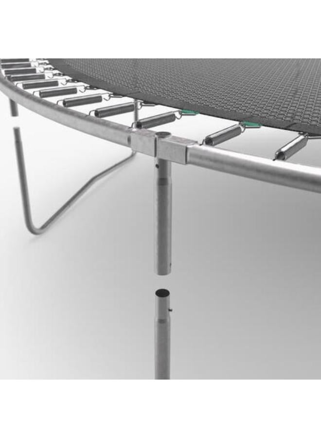 دوميوس ترامبولين دائري بشبكة وتركيب بدون أدوات - أسود - Image 3