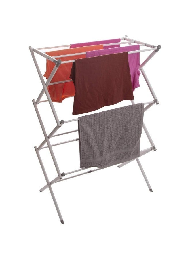 AIWANTO Foldable Clothes Drying Rack Stand – Heavy-Duty Laundry Hanger with Multiple Tiers, Collapsible Indoor & Outdoor Garment Dryer Organizer - Image 5
