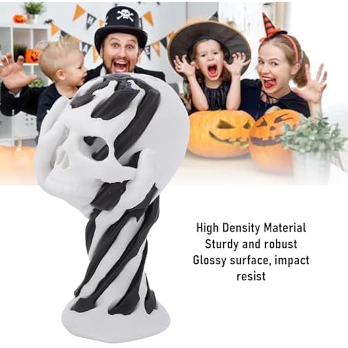 EMUKOEP 3D Printed Skull Stress Relief Toy Unique Skeleton Decoration 3D Printed Toy Funny Skull Design for Office Desk or Decoration - Image 4