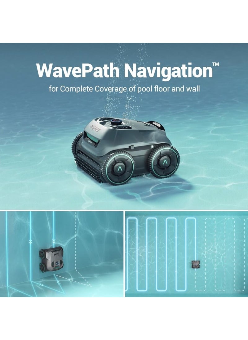 Aiper - Aiper Seagull Pro Cordless Robotic Pool Cleaner, Wall Climbing Pool Vacuum— Quad-Motor System, Top Load Filters for Easy Maintenance, 90Mins Fast Charge— Ideal for Above/In-Ground Pools up to 60 Feet - Image 1