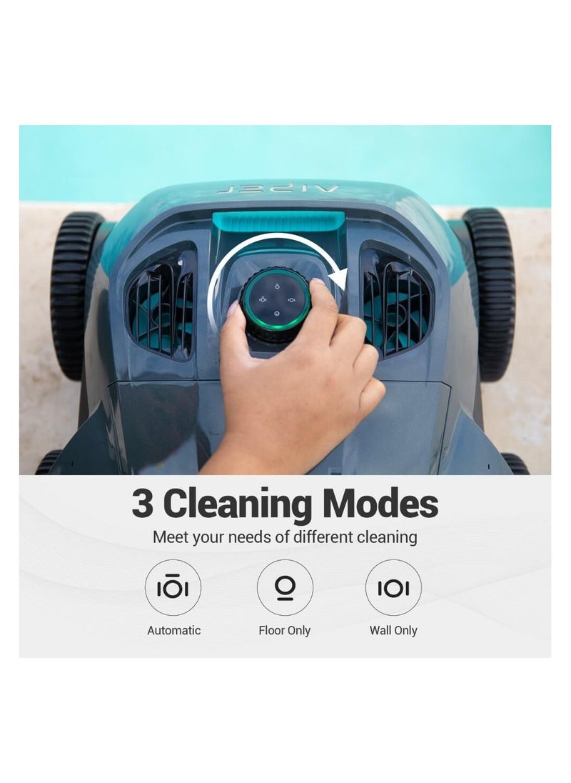 Aiper - Aiper Seagull Pro Cordless Robotic Pool Cleaner, Wall Climbing Pool Vacuum— Quad-Motor System, Top Load Filters for Easy Maintenance, 90Mins Fast Charge— Ideal for Above/In-Ground Pools up to 60 Feet - Image 1