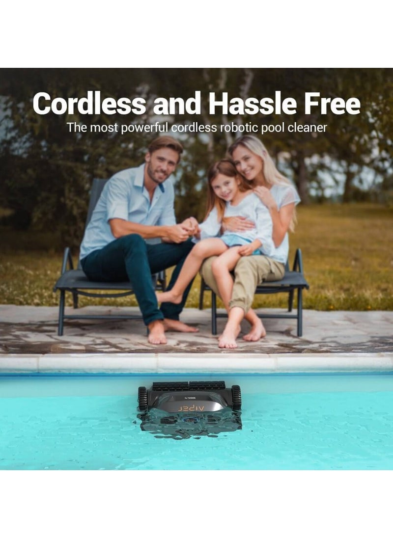 Aiper - Aiper Seagull Pro Cordless Robotic Pool Cleaner, Wall Climbing Pool Vacuum— Quad-Motor System, Top Load Filters for Easy Maintenance, 90Mins Fast Charge— Ideal for Above/In-Ground Pools up to 60 Feet - Image 1
