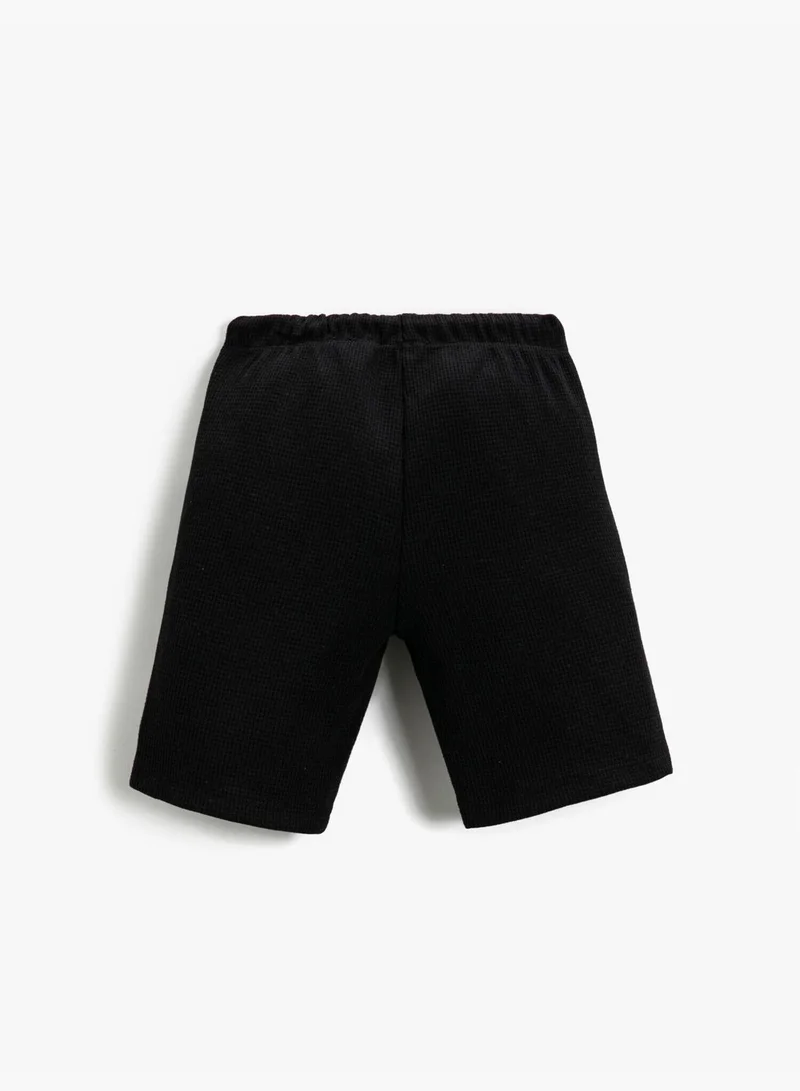 KOTON Basic Shorts Drawstring
