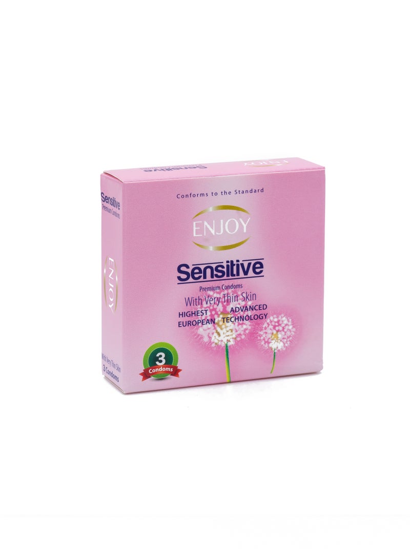 Enjoy Sensitive Premium Condoms 12 Pcs - Image 3