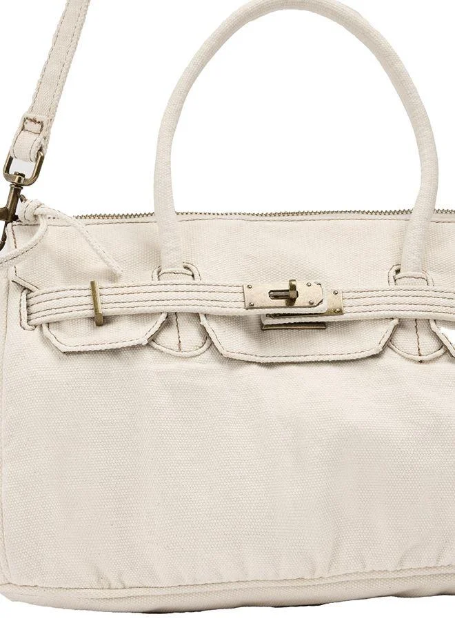 Parfois Tote Bag Canvas With Crossbody Bag