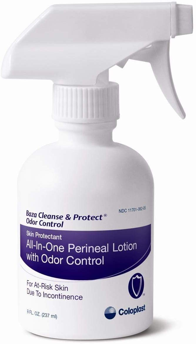 Coloplast غسول بازا للتنظيف والحماية مع تحكم في الروائح 8 أونصة. زجاجة مضخة معطرة 7725، 1 قطعة