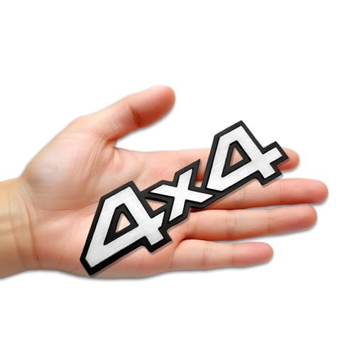 SIAGO SIA256 Premium 4x4 Metal Car Sticker - Durable & Stylish Auto Emblem for Vehicles - Customizable Designs - Easy Installation - Weather-Resistant & Long-Lasting - Image 1