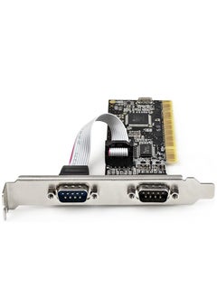 Startech.com StarTech.com PCI Serial Parallel Combo Card with Dual Serial RS232 Ports (DB9) & 1x Parallel LPT Port (DB25) - PCI Combo Adapter Card - PCI Expansion Card Controller - PCI to Printer Card (PCI2S1P2)  - Image 2