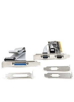 Startech.com StarTech.com PCI Serial Parallel Combo Card with Dual Serial RS232 Ports (DB9) & 1x Parallel LPT Port (DB25) - PCI Combo Adapter Card - PCI Expansion Card Controller - PCI to Printer Card (PCI2S1P2)  - Image 4