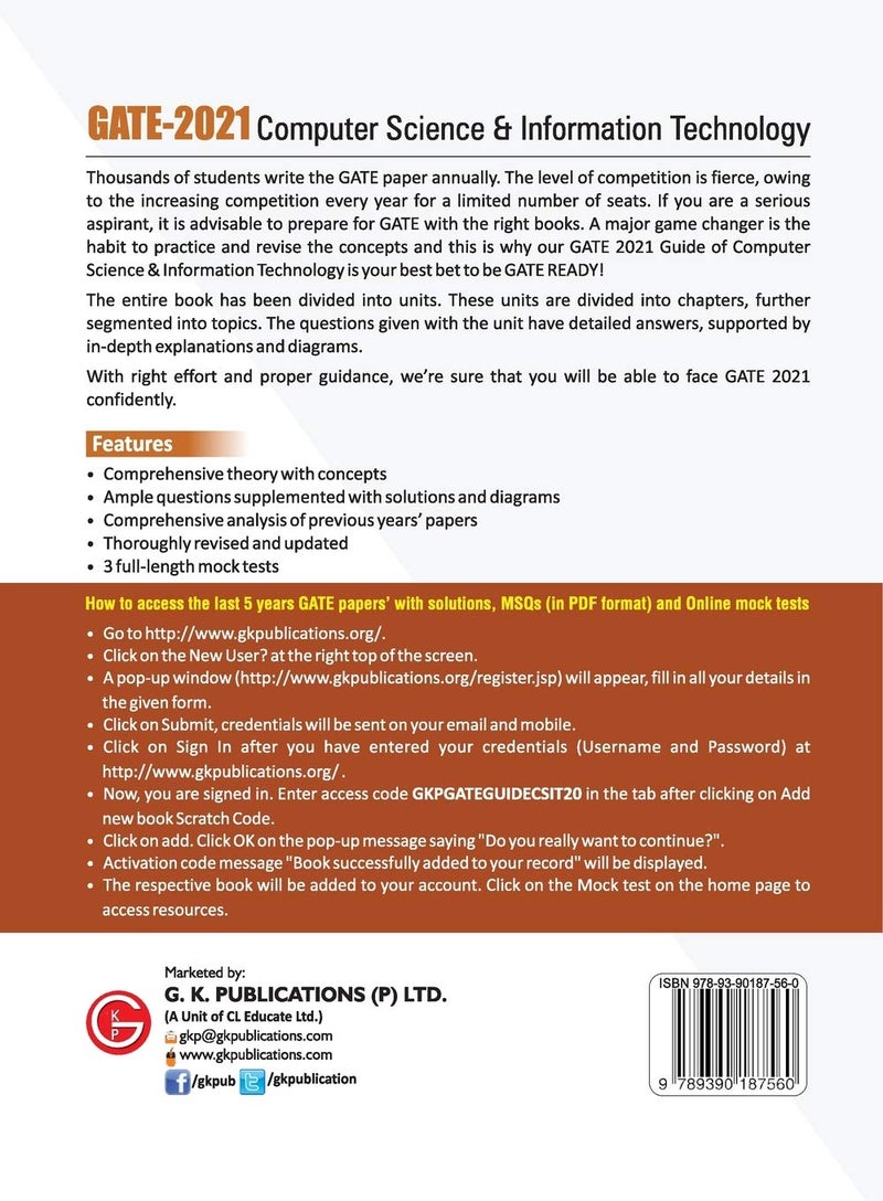 GATE 2021 - Guide - Computer Science and Information Technology (New syllabus added) - Image 2