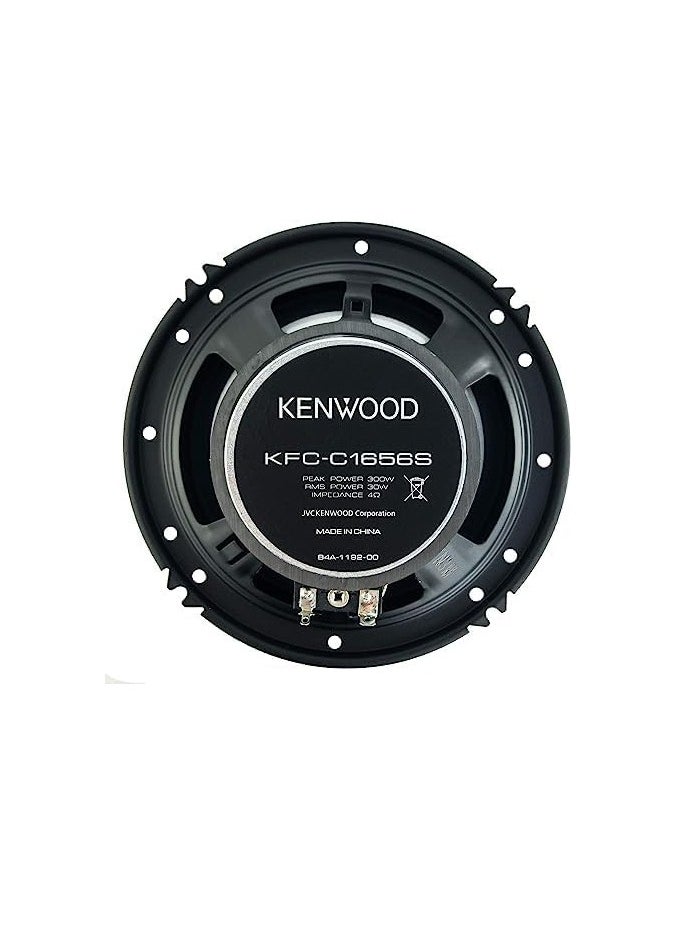 KENWOOD - Speaker Flush Mount KFC-S1656 Peak Power 300W 30W RMS 16cm Dual Cone - Image 1