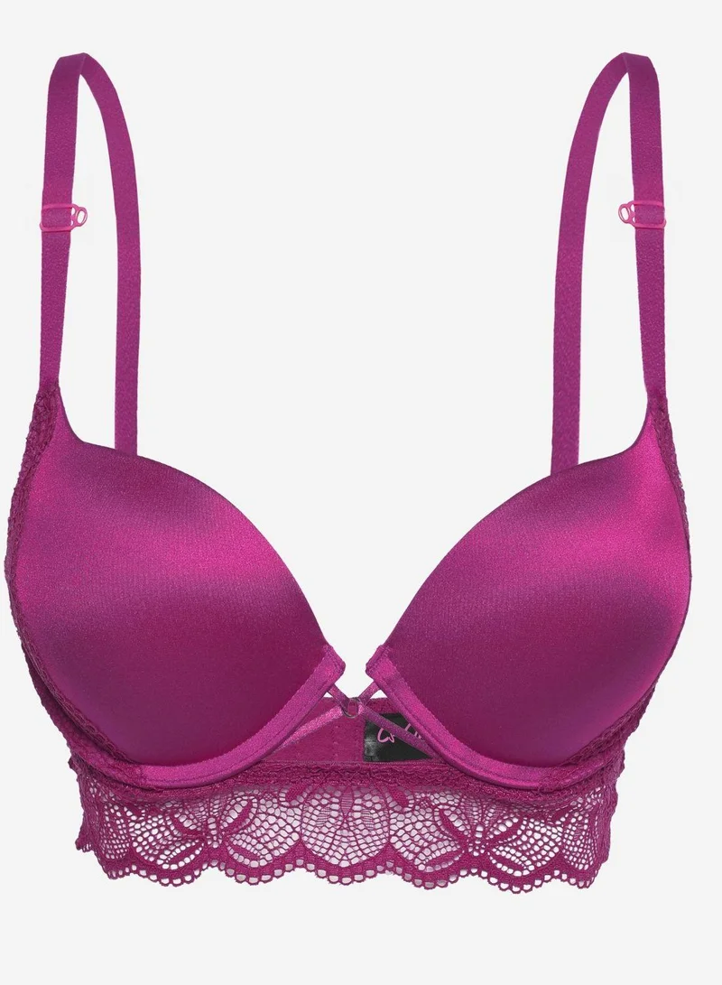 La Senza LS Lingerie Double Push Up Plunge Bra